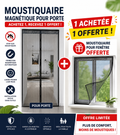 Moustiquaire Porte Magnétique + fenêtre