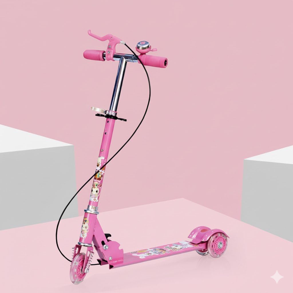 Trottinette Réglable pour Enfant de 3 à 10 Ans